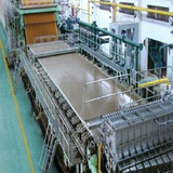 Corrugated paper machine